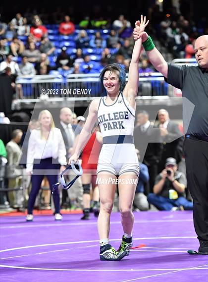 Thumbnail 1 in UIL State Championships - 6A 102lb Final photogallery.