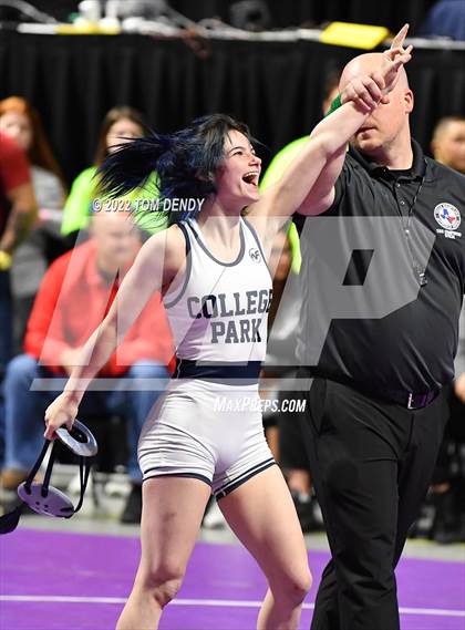 Thumbnail 2 in UIL State Championships - 6A 102lb Final photogallery.