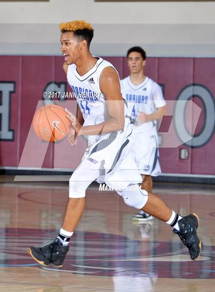 Thumbnail 2 in Saddleback Valley Christian vs. Orange Glen (Rancho Mirage Holiday Invitational) photogallery.