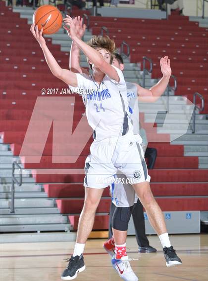 Thumbnail 2 in Saddleback Valley Christian vs. Orange Glen (Rancho Mirage Holiday Invitational) photogallery.