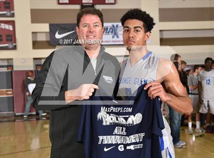 Thumbnail 3 in Saddleback Valley Christian vs. Orange Glen (Rancho Mirage Holiday Invitational) photogallery.