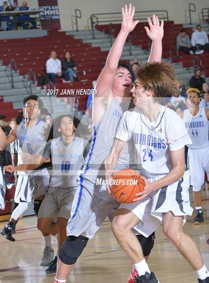 Thumbnail 2 in Saddleback Valley Christian vs. Orange Glen (Rancho Mirage Holiday Invitational) photogallery.