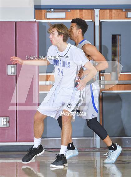 Thumbnail 2 in Saddleback Valley Christian vs. Orange Glen (Rancho Mirage Holiday Invitational) photogallery.