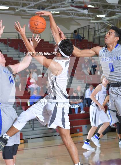 Thumbnail 2 in Saddleback Valley Christian vs. Orange Glen (Rancho Mirage Holiday Invitational) photogallery.