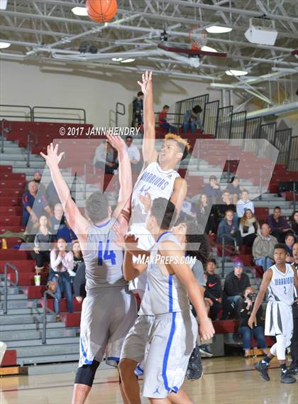 Thumbnail 3 in Saddleback Valley Christian vs. Orange Glen (Rancho Mirage Holiday Invitational) photogallery.