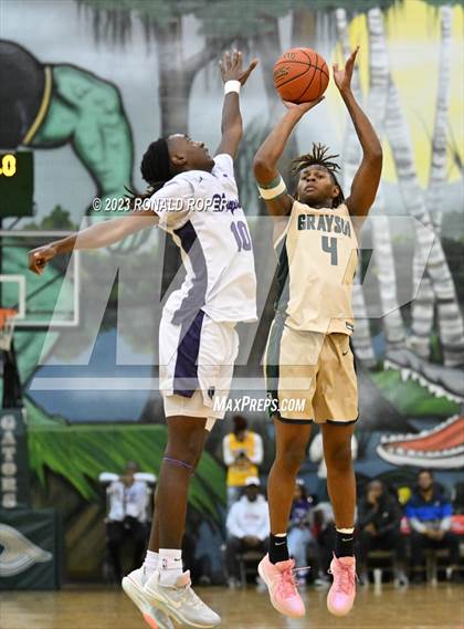 Thumbnail 2 in Ridge View vs. Grayson (Chick-fil-A Classic) photogallery.