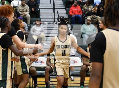 Thumbnail 2 in Ridge View vs. Grayson (Chick-fil-A Classic) photogallery.