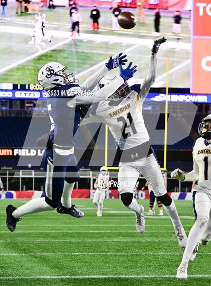 Thumbnail 2 in Xaverian Brothers vs St. John's Prep (MIAA D1 Final) photogallery.