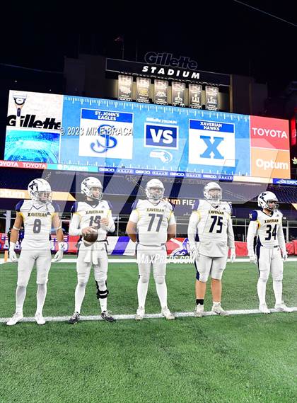 Thumbnail 3 in Xaverian Brothers vs St. John's Prep (MIAA D1 Final) photogallery.