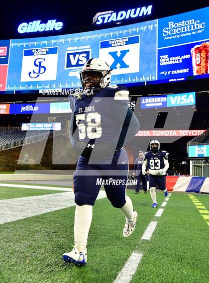 Thumbnail 1 in Xaverian Brothers vs St. John's Prep (MIAA D1 Final) photogallery.