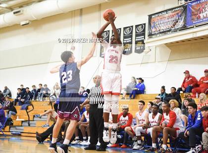Thumbnail 1 in St. Thomas More vs John Curtis Christian (Country Day Holiday Tournament) photogallery.