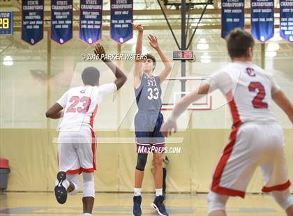 Thumbnail 3 in St. Thomas More vs John Curtis Christian (Country Day Holiday Tournament) photogallery.