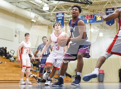 Thumbnail 2 in St. Thomas More vs John Curtis Christian (Country Day Holiday Tournament) photogallery.