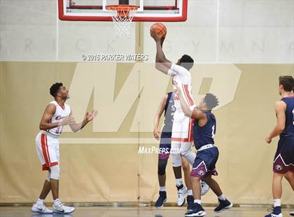 Thumbnail 1 in St. Thomas More vs John Curtis Christian (Country Day Holiday Tournament) photogallery.