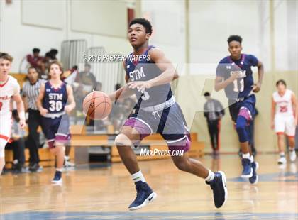 Thumbnail 1 in St. Thomas More vs John Curtis Christian (Country Day Holiday Tournament) photogallery.