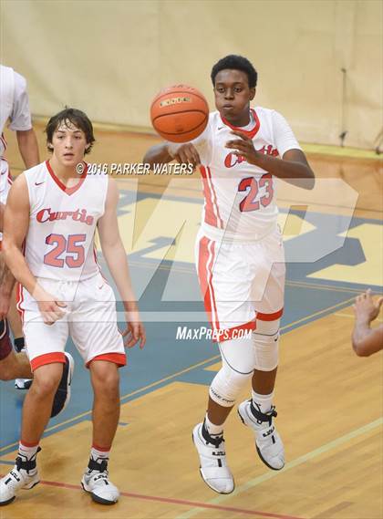 Thumbnail 2 in St. Thomas More vs John Curtis Christian (Country Day Holiday Tournament) photogallery.