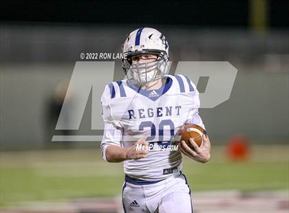 Thumbnail 1 in Regent Prep vs Velma-Alma (OSSAA Class B Quarterfinal) photogallery.