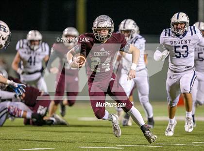 Thumbnail 3 in Regent Prep vs Velma-Alma (OSSAA Class B Quarterfinal) photogallery.