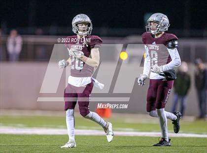 Thumbnail 2 in Regent Prep vs Velma-Alma (OSSAA Class B Quarterfinal) photogallery.