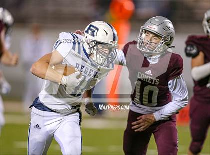 Thumbnail 3 in Regent Prep vs Velma-Alma (OSSAA Class B Quarterfinal) photogallery.