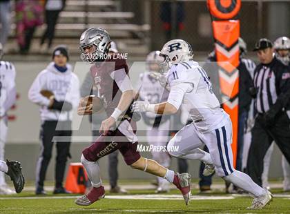 Thumbnail 1 in Regent Prep vs Velma-Alma (OSSAA Class B Quarterfinal) photogallery.