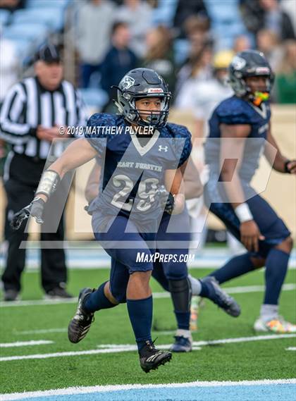 Thumbnail 1 in East Forsyth vs. Cardinal Gibbons (NCHSAA 4A Final) photogallery.
