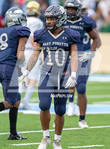 Thumbnail 3 in East Forsyth vs. Cardinal Gibbons (NCHSAA 4A Final) photogallery.