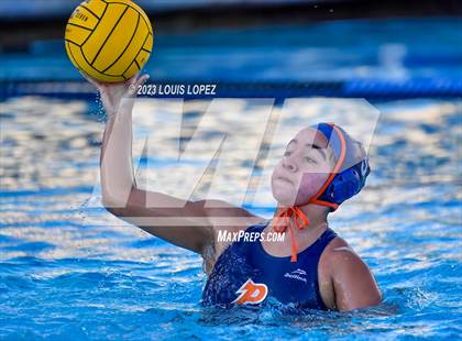 Thumbnail 2 in Rosary Academy vs. Polytechnic (CIF SS DIV 5 Championship) photogallery.