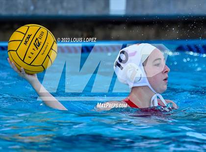 Thumbnail 3 in Rosary Academy vs. Polytechnic (CIF SS DIV 5 Championship) photogallery.