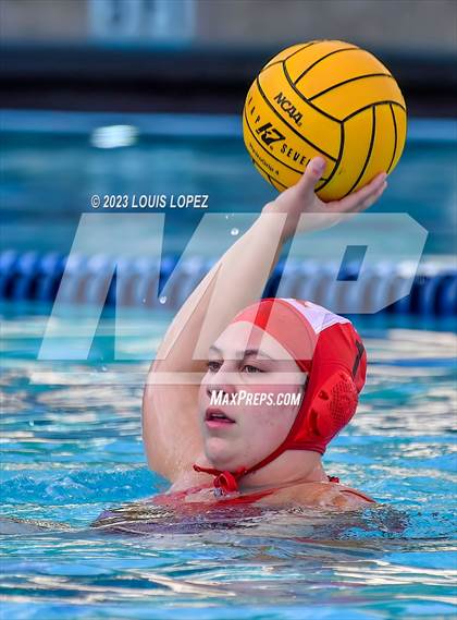 Thumbnail 3 in Rosary Academy vs. Polytechnic (CIF SS DIV 5 Championship) photogallery.