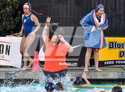 Thumbnail 3 in Rosary Academy vs. Polytechnic (CIF SS DIV 5 Championship) photogallery.