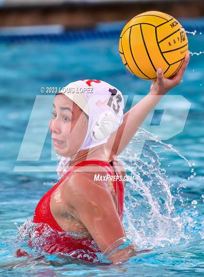 Thumbnail 2 in Rosary Academy vs. Polytechnic (CIF SS DIV 5 Championship) photogallery.
