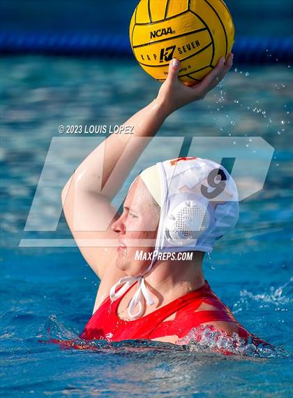 Thumbnail 1 in Rosary Academy vs. Polytechnic (CIF SS DIV 5 Championship) photogallery.