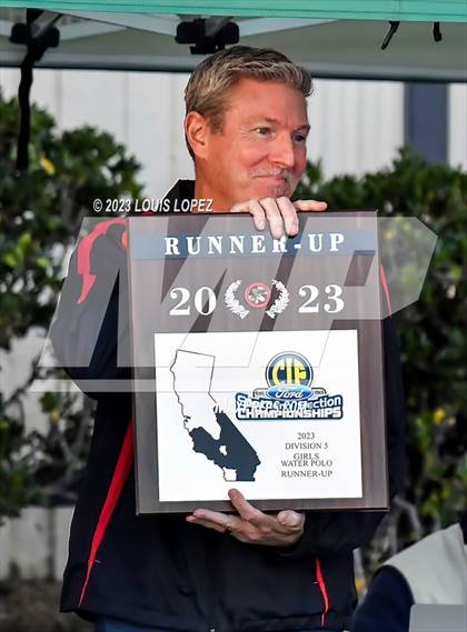 Thumbnail 3 in Rosary Academy vs. Polytechnic (CIF SS DIV 5 Championship) photogallery.