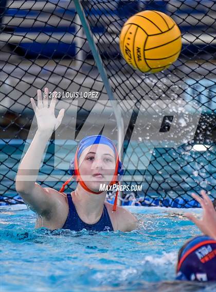 Thumbnail 3 in Rosary Academy vs. Polytechnic (CIF SS DIV 5 Championship) photogallery.