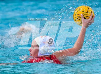 Thumbnail 2 in Rosary Academy vs. Polytechnic (CIF SS DIV 5 Championship) photogallery.