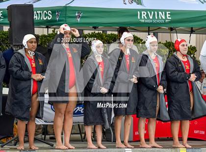Thumbnail 3 in Rosary Academy vs. Polytechnic (CIF SS DIV 5 Championship) photogallery.