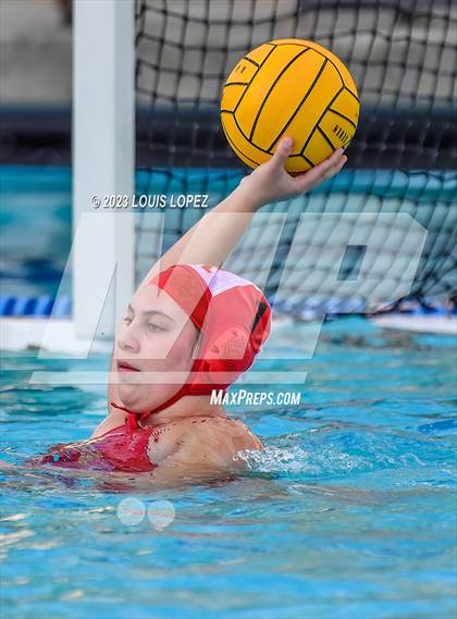 Thumbnail 2 in Rosary Academy vs. Polytechnic (CIF SS DIV 5 Championship) photogallery.