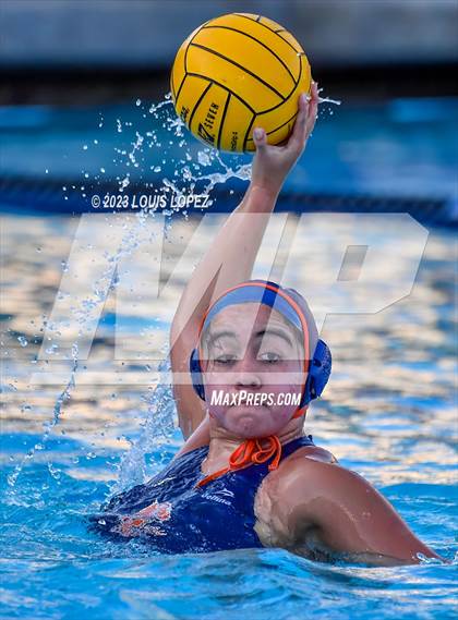 Thumbnail 2 in Rosary Academy vs. Polytechnic (CIF SS DIV 5 Championship) photogallery.