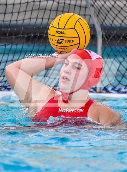 Thumbnail 1 in Rosary Academy vs. Polytechnic (CIF SS DIV 5 Championship) photogallery.
