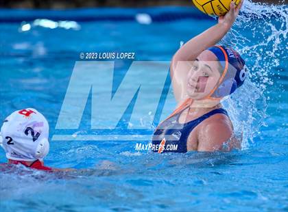 Thumbnail 3 in Rosary Academy vs. Polytechnic (CIF SS DIV 5 Championship) photogallery.