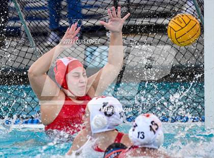 Thumbnail 1 in Rosary Academy vs. Polytechnic (CIF SS DIV 5 Championship) photogallery.