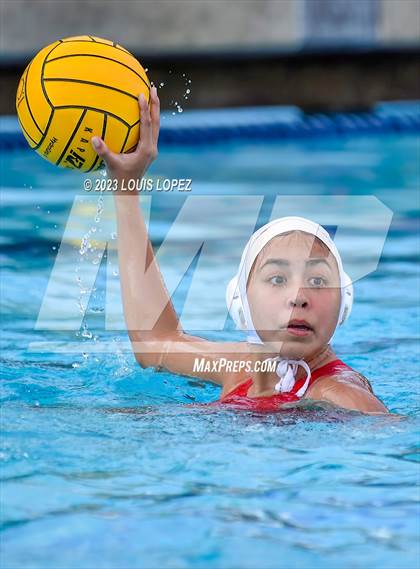 Thumbnail 2 in Rosary Academy vs. Polytechnic (CIF SS DIV 5 Championship) photogallery.