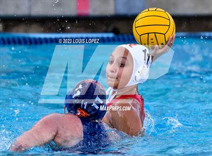 Thumbnail 2 in Rosary Academy vs. Polytechnic (CIF SS DIV 5 Championship) photogallery.
