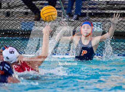 Thumbnail 2 in Rosary Academy vs. Polytechnic (CIF SS DIV 5 Championship) photogallery.