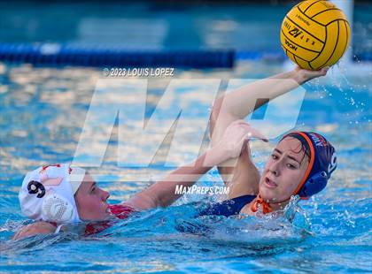 Thumbnail 3 in Rosary Academy vs. Polytechnic (CIF SS DIV 5 Championship) photogallery.