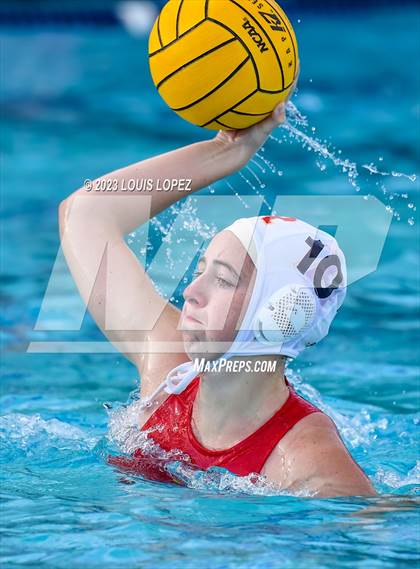 Thumbnail 1 in Rosary Academy vs. Polytechnic (CIF SS DIV 5 Championship) photogallery.
