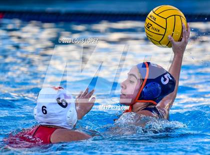 Thumbnail 3 in Rosary Academy vs. Polytechnic (CIF SS DIV 5 Championship) photogallery.