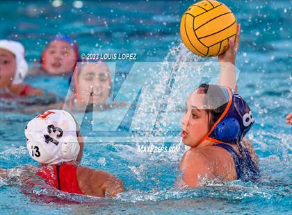 Thumbnail 2 in Rosary Academy vs. Polytechnic (CIF SS DIV 5 Championship) photogallery.