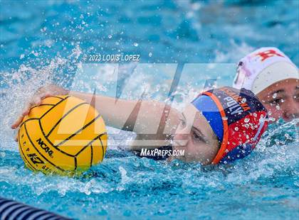 Thumbnail 1 in Rosary Academy vs. Polytechnic (CIF SS DIV 5 Championship) photogallery.